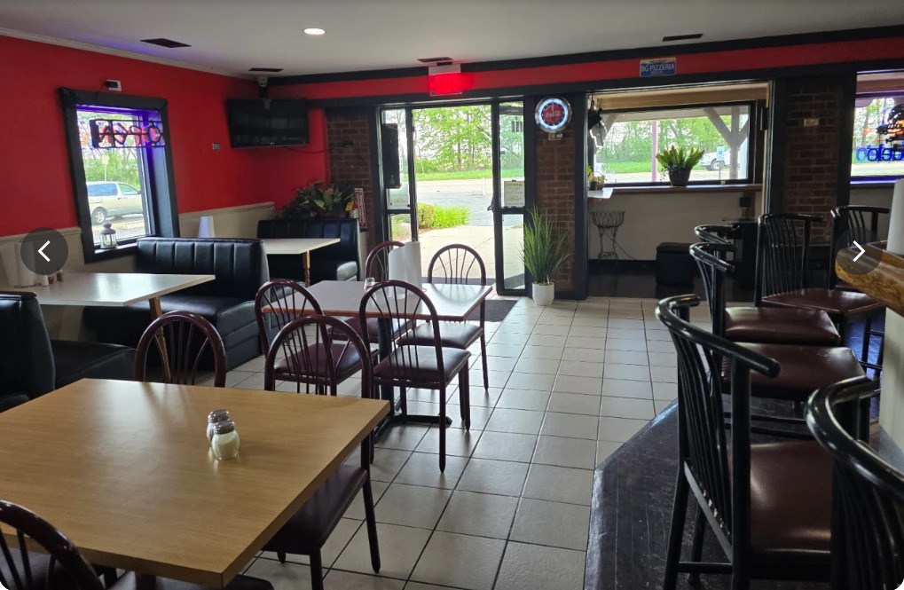 BG Pizzeria dining room