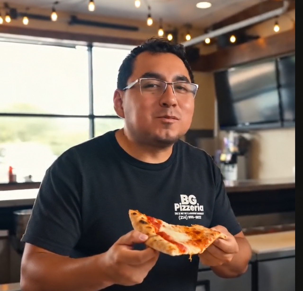 The owner of BG Pizzeria